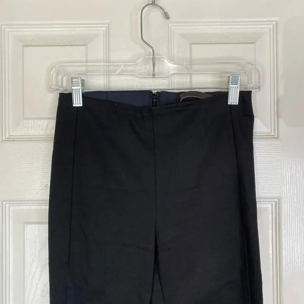 RAG & BONE Nina High-Rise Pull On Slim Fit Black Jegging Pants Size 4